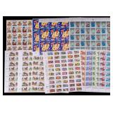 Vintage U.S. Postage Sheets
