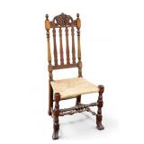 Antique-Style Spanish Side Chair