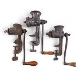 Early Iron Meat Grinders