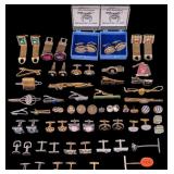 Vintage Cufflinks and Tie Clips