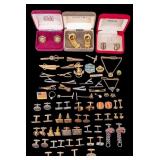 Cufflinks, Tie Bars, and More