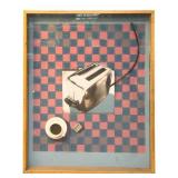 1983 Large Signed Art "Breakfast of Champions"