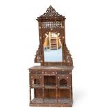 Antique Syrian Console Table w/ Mirror