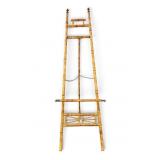 Antique Bamboo Floor Easel