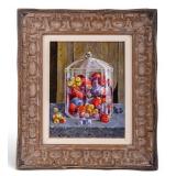 Don Lord Signed Oil on Board Still Life