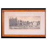 19C Jefferson County, PA "Pine Grove" Farm Litho