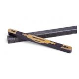19th Century Rosewood & Brass Inlaid Spirit Level