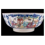 Chinese Porcelain Punch Bowl