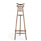 Antique Victorian Carved Wood Easel