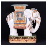 Chinese Porcelain Elephant Garden Seat
