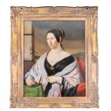 Adam Brenner Portrait of a Lady, O/b