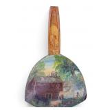 Lancaster Midcentury Painted Butter Paddle w/ Hook