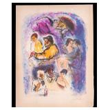 Signed Ira Moskowitz "Romance & Alcohol Dancing"