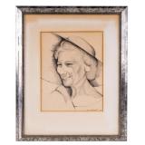 1962 Ernest F. Muehlmatt (Am 1927-2016) Portrait