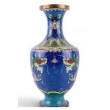 Vintage Chinese Cloisonne Dragon Vase