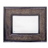 Asian-Inspired Grapevine Hanging Beveled Mirror