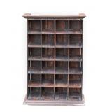 Antique-style Slotted Curio Cabinet