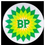 BP Illuminated Round Advertising Sign