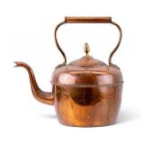 Copper Kettle w/ Brass Handle & Spout