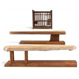 Sleeve Ironing Boards and Small Wood Cage
