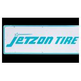 Vintage Jet-Zon Tire Tin Sign