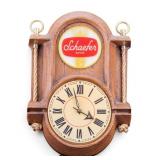 Schaefer Illuminated Nautical Wall Clock