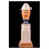 Bill Tait Wood Figure of T. Roosevelt