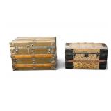 19th C Steamer Trunks