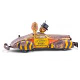 Charlie McCarthy Tin Wind-Up Car