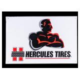 Hercules Tire Metal Trade Sign
