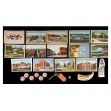 Assorted Advertising Buttons and More
