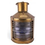 1935 British Brass Starboard Light Navigation