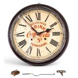 Vintage Coca Cola Advertising Clock