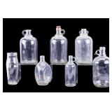 Vintage Glass Bottles & Jugs (7pcs, Assorted)