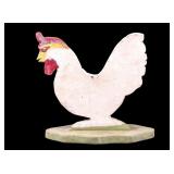 Kay Vista Ranch Advertising Wooden Chicken