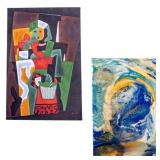 After Picasso and Abstract Acrylic Art