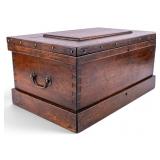 Wooden Chest with Removable Interior Inserts