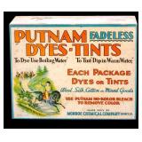 Putnam Fadeless Dyes-Tints Metal Display Box