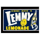 Lemmy Lemonade Metal Sign