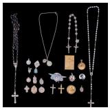 Rosaries and Religious Medallions