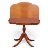 Vintage Neoclassical Style Flip Top Card Table