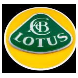 Vintage Lotus Automotive Mirrored Sign
