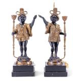 Pair of Blackamoor Table Lamps