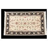 Wool and Silk Oriental-Style Area Rug
