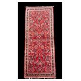 Semi Antique Sarouk Area Rug