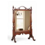 Antique Mirrored Fireplace Screen