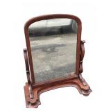 Victorian Walnut Vanity Top Mirror