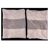Pair of Handmade Throw Pillows