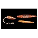 Inuit Eskimo Fish Decoy Artifacts
