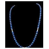 Lapis and Pearl Necklace
